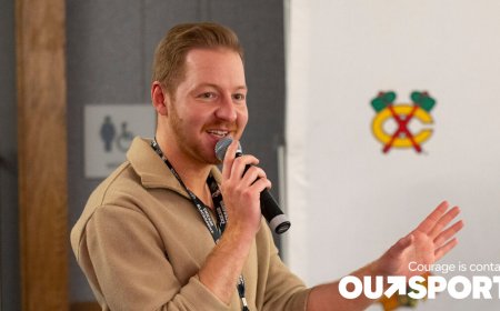 A gay manager was fired by the Chicago Blackhawks after an Outsports article. He says it was homophobia. The team says it was not.