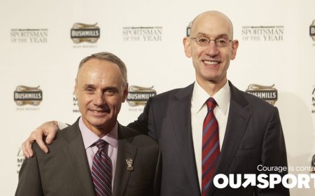 Commissioners of major men’s sports leagues talk LGBTQ inclusion for Pride.