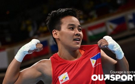 Boxer Nesthy Petecio plans golden retirement at the Paris Summer Olympics
