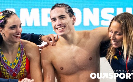 Artistic swimming champ Dennis Gonzalez claps back at the anti gay jerks in his social media feed