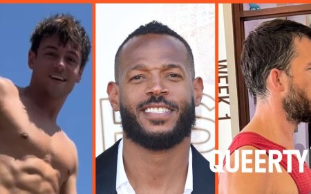 Tom Daley’s speedo party, Marlon Wayans shows his Pride, Jonathan Bailey’s muscle makeover