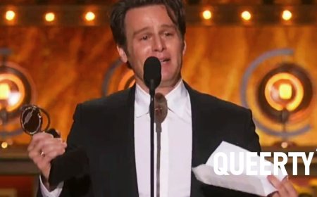 Jonathan Groff gives the most amazing, emotional Tony Awards acceptance speech