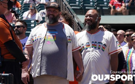 Love wins in San Francisco as Giants host Pride Day vow renewal ceremony for LGBTQ couples