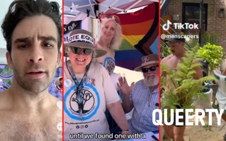 Manscapers at work, Hasan’s hairy chest & Pride in a small town