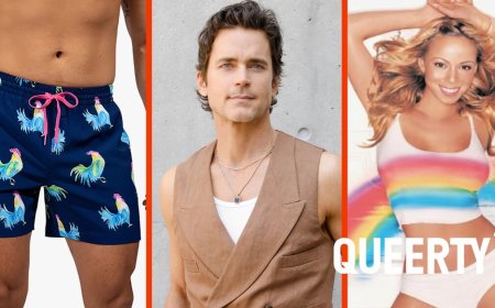 Rooster trunks, Matt Bomer’s car seat & Pride Month (Mariah Carey’s Version): 10 things we’re obsessed with this week