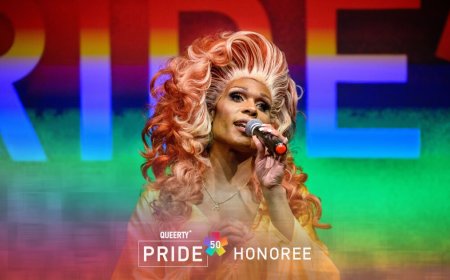 WATCH: ‘RuPaul’s Drag Race’ & ‘The Traitors’ star Peppermint’s full opening monologue at the Queerty Pride50