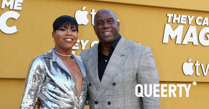 Magic Johnson rings in Pride Month with a birthday celebration of his gay son