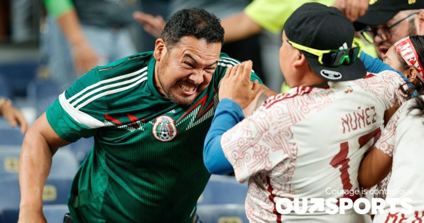 Mexico fans again chant anti-gay slur in the U.S., storm the field during a match