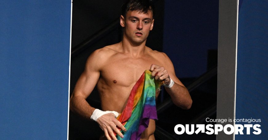 Here’s why Tom Daley ‘can’t dive’ without his Pride shammy and ‘hot’ body wax