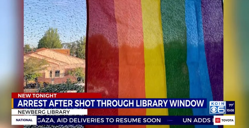 Teen Charged With Shattering Library’s Pride Display