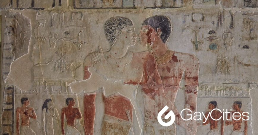 An Egyptian tomb contains the first gay love story recorded in history