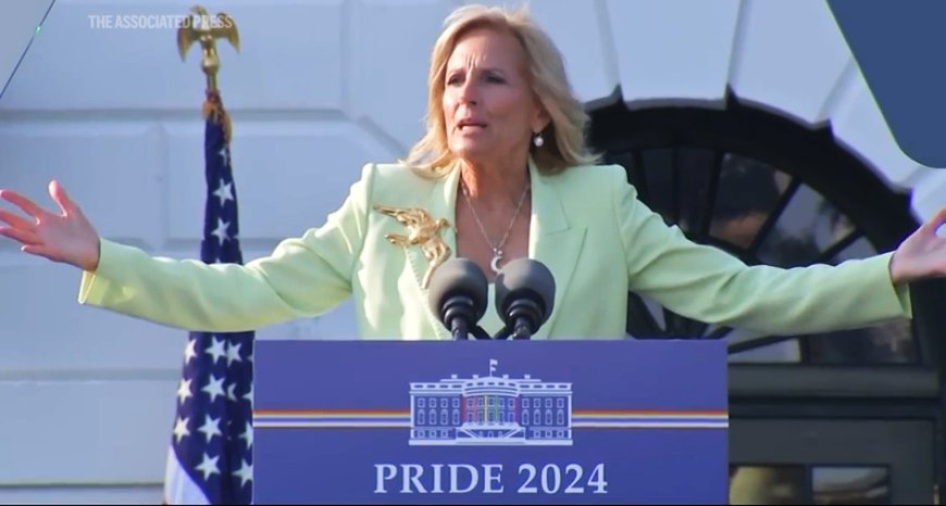 Jill Biden Delivers Rousing Pride Month Speech At WH