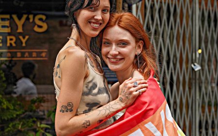 NYC PRIDE MARCH: All the colors of the rainbow fly high for 40th anniversary of LGBTQ+ parade