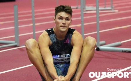 USA track star Trey Cunningham wins first race after coming out as gay