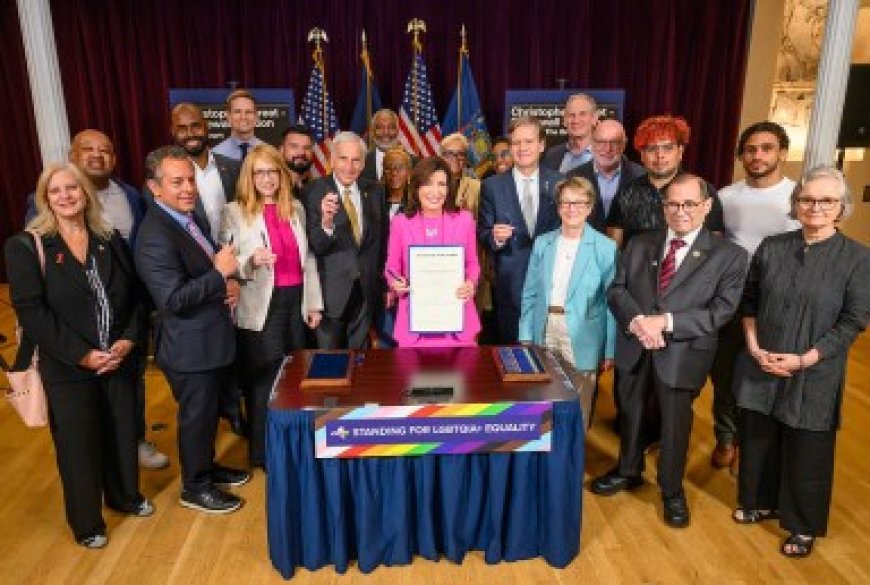 Hochul signs package of HIV/AIDS bills, rolls out funding for Harlem LGBTQ Center