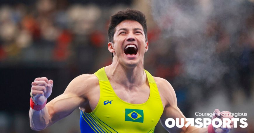 Gymnast Arthur Nory in third Olympics, his first as out athlete with a boyfriend