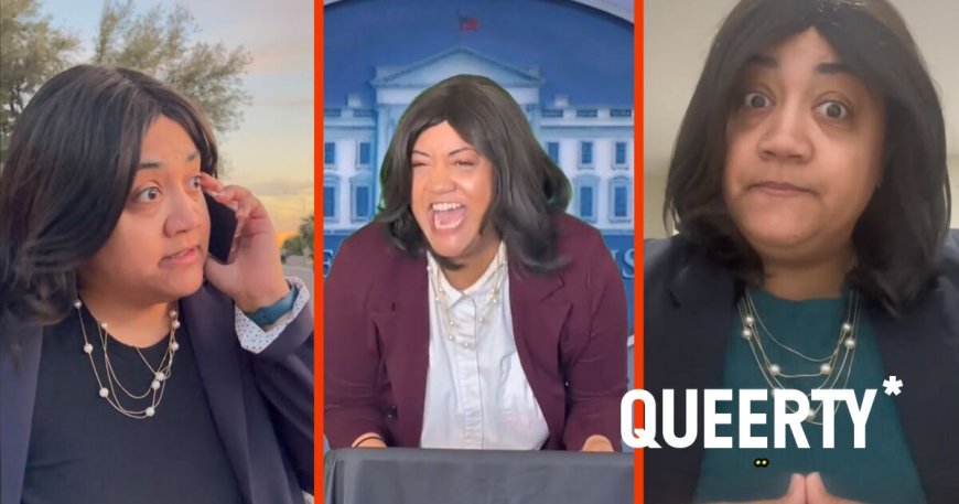 Allison Reese is blessing us with the absolute best Kamala Harris impression we’ve ever seen