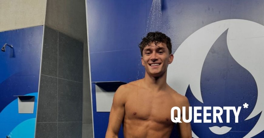 Olympic diver Tyler Downs celebrates his 21st birthday just as he arrives in Paris