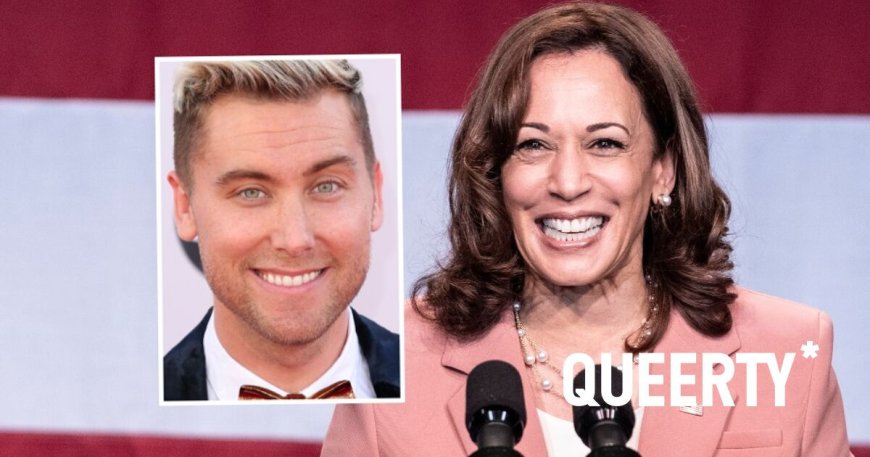 Kamala Harris works to earn the millennial vote with a little help from Lance Bass