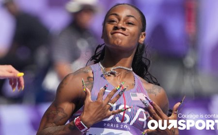 Sha’Carri Richardson into Olympic 100m semis after mystery lover sends roses with ‘love of my life’ note