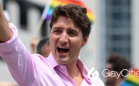 Justin Trudeau’s photo from Montreal Pride is going viral