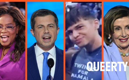 PHOTOS: Oprah Winfrey, Twinks for Kamala & all the must-see fashion moments from Night 3 of the 2024 DNC