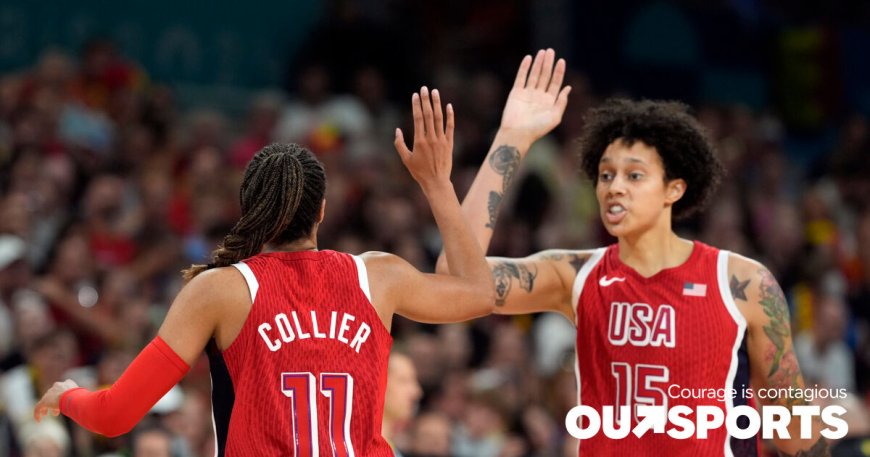 Olympian Brittney Griner, herself a former Russian prisoner, cheers the release of U.S. detainees