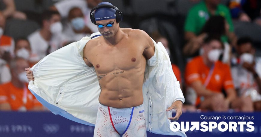 Why gay men are Googling French Olympic swim stud Florent Manaudou