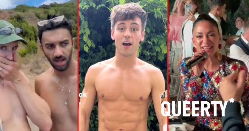 Tom Daley’s sweater, fine Greek athletes & a Pussycat Dolls dinner party