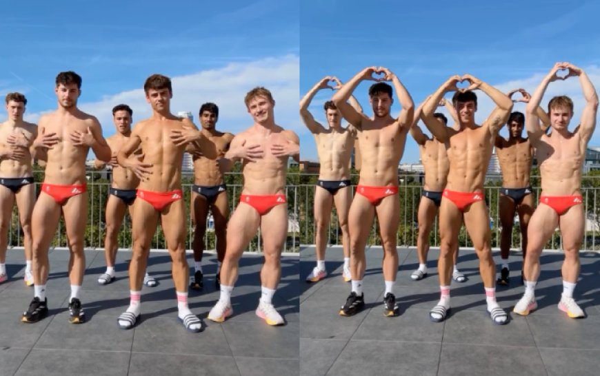 Tom Daley and Team GB leave fans swooning with speedo-clad dance to Charli XCX