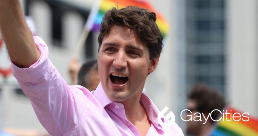 Justin Trudeau’s photo from Montreal Pride is going viral