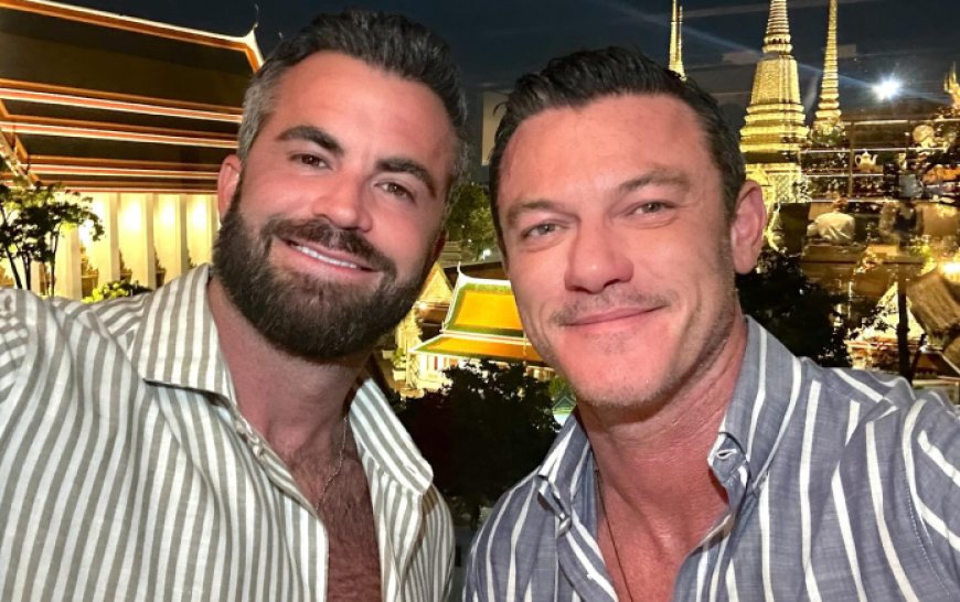 “I’m very grateful”: Luke Evans gushes about his long-term boyfriend Fran Tomas