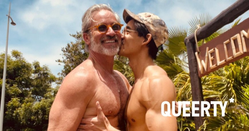 Silver fox influencer’s flirty video with his husband is almost too adorable for the internet to handle