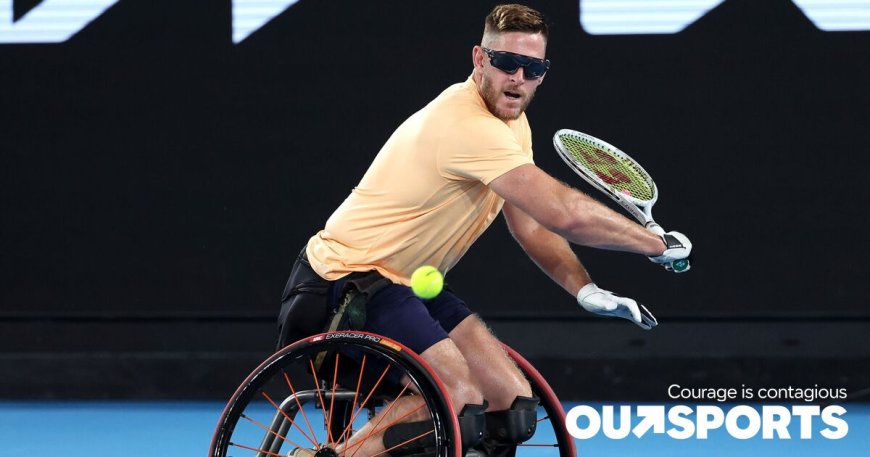 Gay tennis player Ben Weekes is fired up for his sixth Paralympics