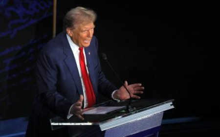 Trump continues pushing transphobic rhetoric during presidential debate