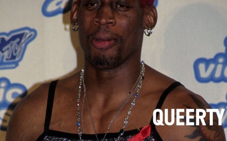 Dennis Rodman talks about cross-dressing & clubbing with his gay friends in the ’90s: “I did everything in the book”