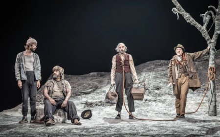 Ben Whishaw and Lucian Msamati shine in stunning revival of Waiting for Godot – review