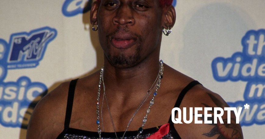 Dennis Rodman talks about cross-dressing & clubbing with his gay friends in the ’90s: “I did everything in the book”