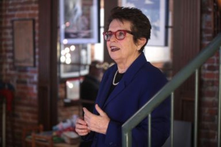 Billie Jean King to receive Congressional Gold Medal