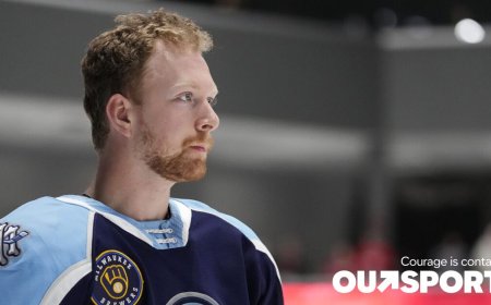 Luke Prokop, the only out gay player signed to a major US men’s pro team, assigned by the Nashville Predators