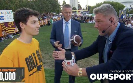 With no sleep, no shoelaces and only a donut, Cal nerd Daniel Villasenor hit a $100k ESPN field goal for the ages