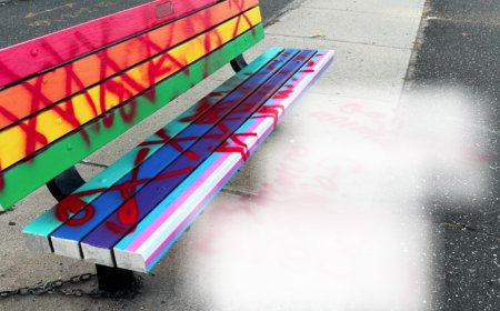 Community calls for unity after LGBTQIA+ memorial bench for Brooklyn teen defaced