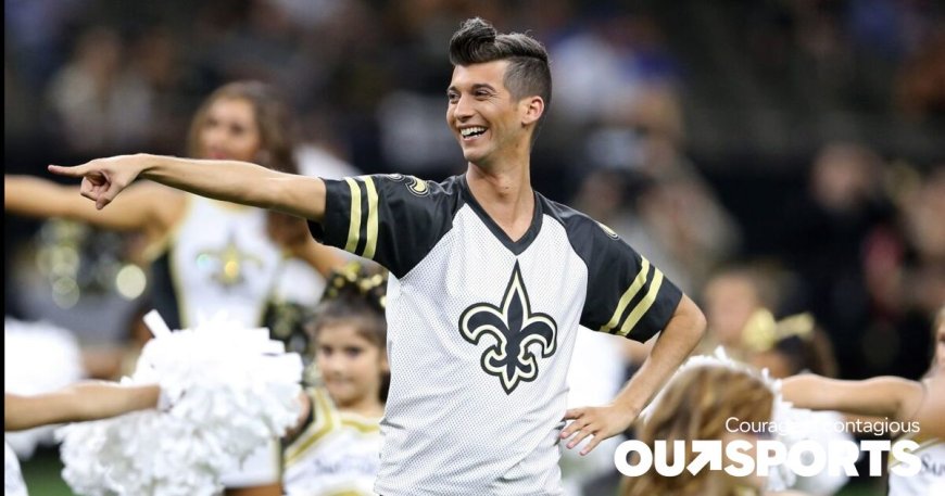 The New Orleans Saints had their first male cheerleader in 2018 and some people couldn’t stand it