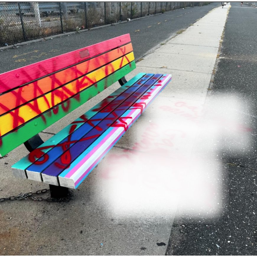 Community calls for unity after LGBTQIA+ memorial bench for Brooklyn teen defaced