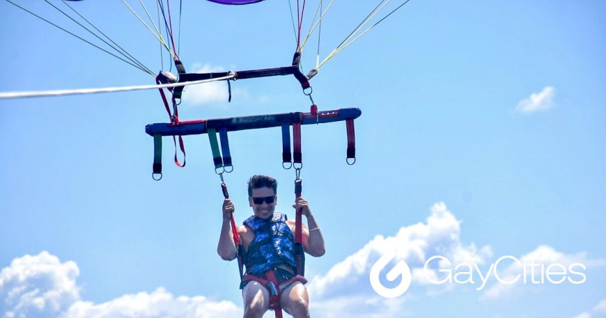 I parasailed the Redneck Riviera and made it a little gayer