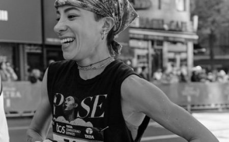 NYC Marathon’s non-binary champion balances running with drag to find success