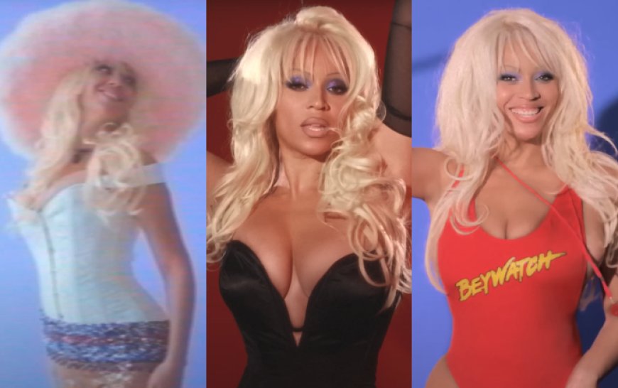 Honey, honey! Beyoncé urges fans to vote in Pamela Anderson-inspired Bodyguard video