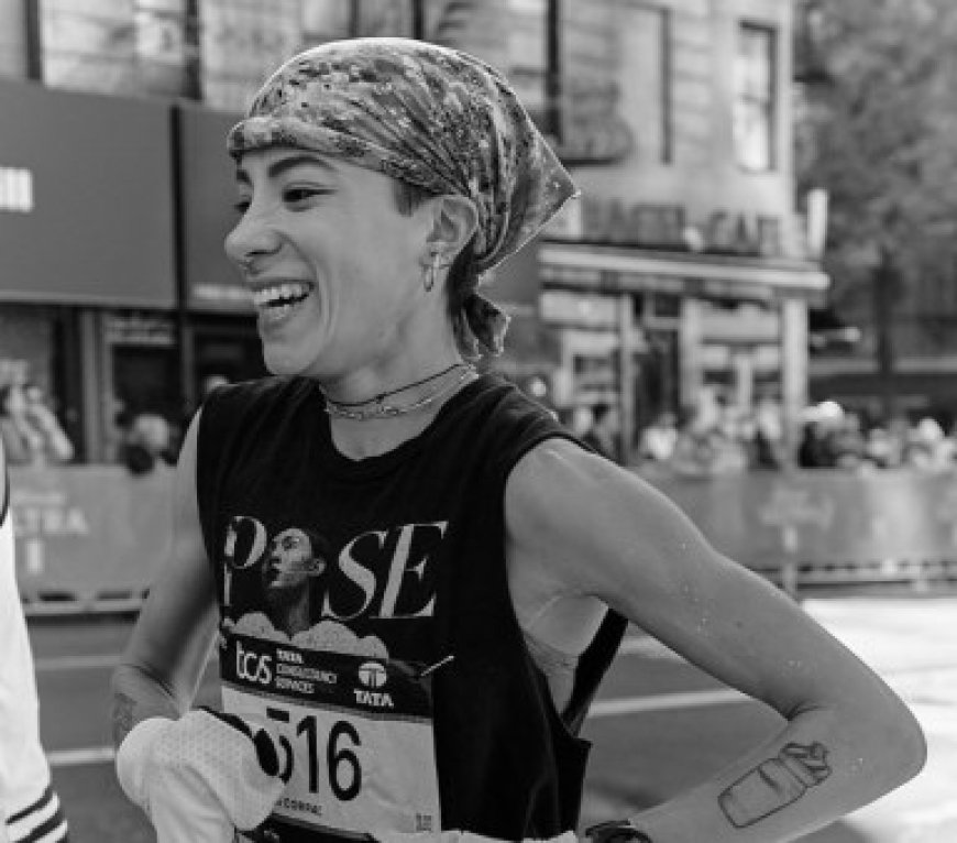 NYC Marathon’s non-binary champion balances running with drag to find success