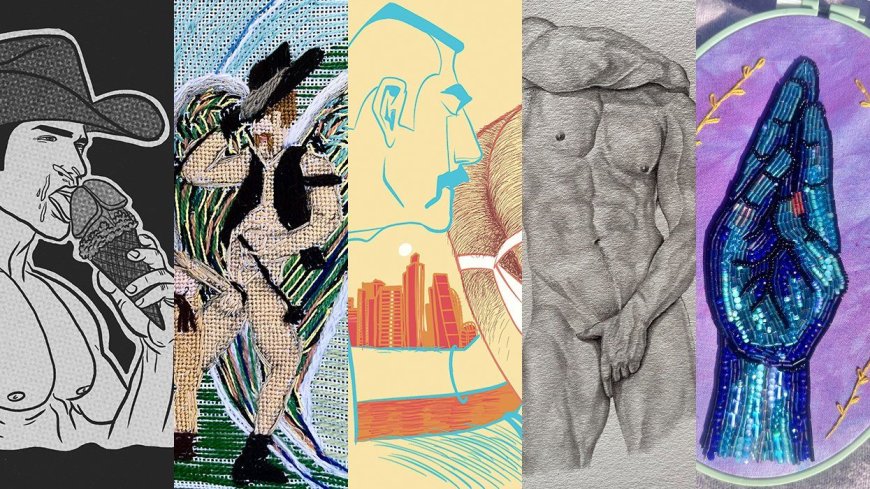 Celebrate Thanksgiving with these 25 mouthwatering artworks from Tom of Finland Fest