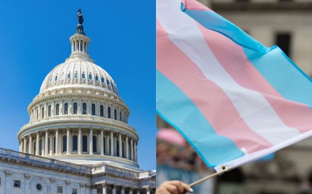 Transgender Activists Stage Sit-In Protest at US Capitol Over Bathroom Ban Proposal